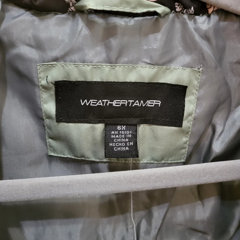 Weather Tamer nwt faux